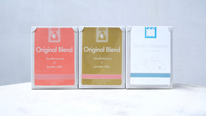 時間帯に合わせて暮らしに寄り添うコーヒー豆箱セット