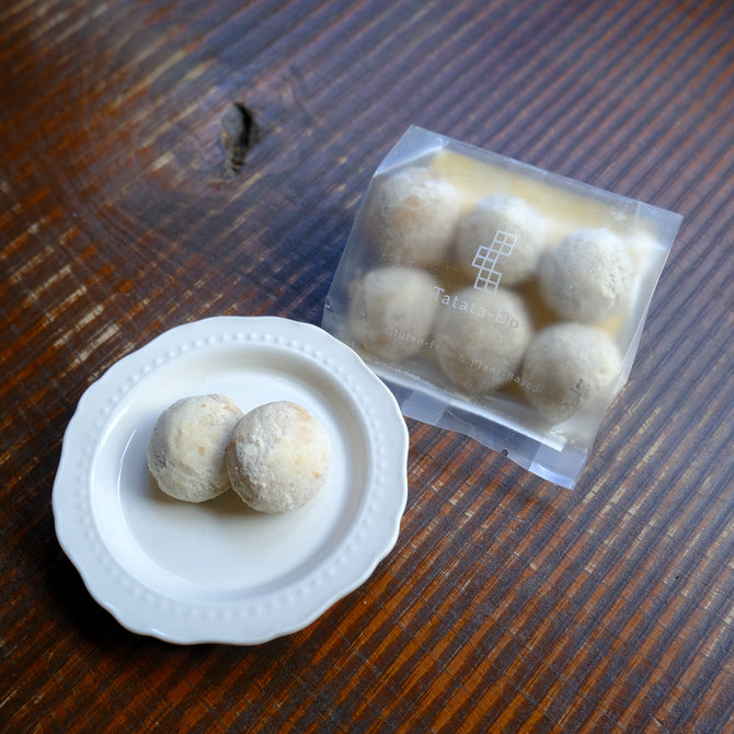 お米の焼き菓子　山田錦ボール　和三盆